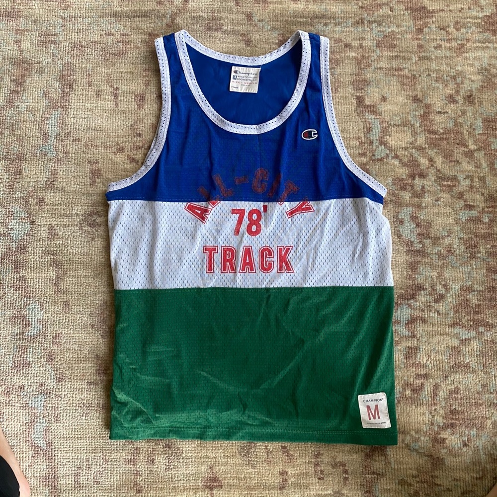 Champion Jersey tank top size M vintage